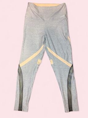 PINK Victoria’s Secret Metallic Panel Leggings Athleisure Yoga Pants
